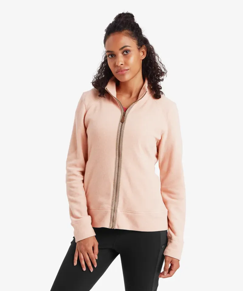 Sherpa Women's Rolpa Eco Fleece Jacket Blush-1