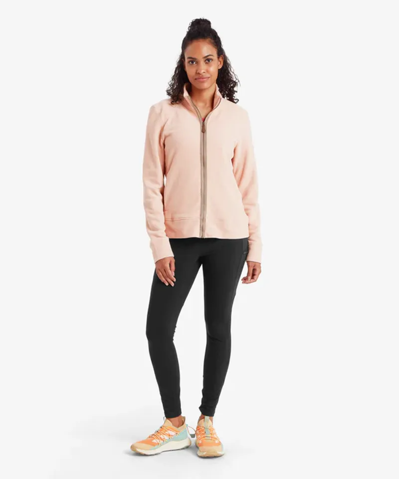 Sherpa Women's Rolpa Eco Fleece Jacket Blush-2