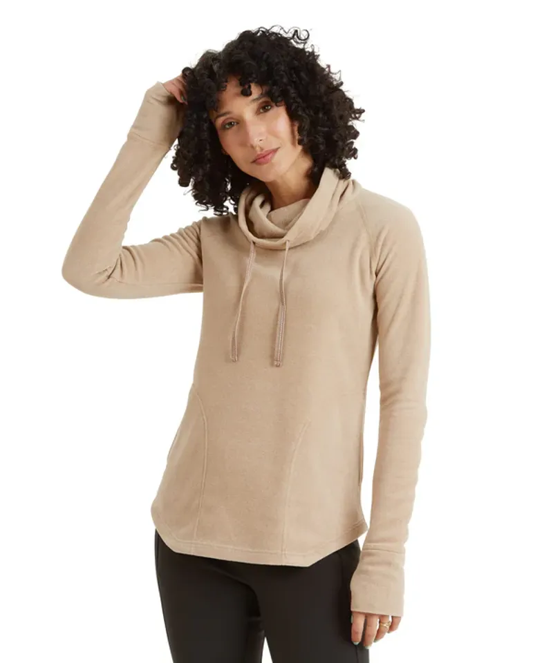 Sherpa Women's Rolpa Eco Fleece Pullover Bardiya Sand-1