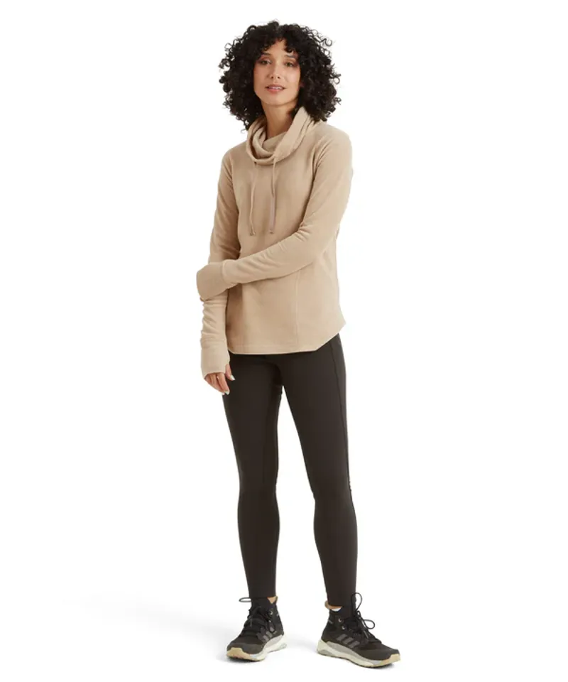 Sherpa Women's Rolpa Eco Fleece Pullover Bardiya Sand-2