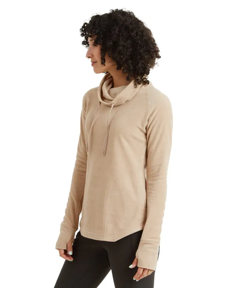Sherpa Women's Rolpa Eco Fleece Pullover Bardiya Sand-3
