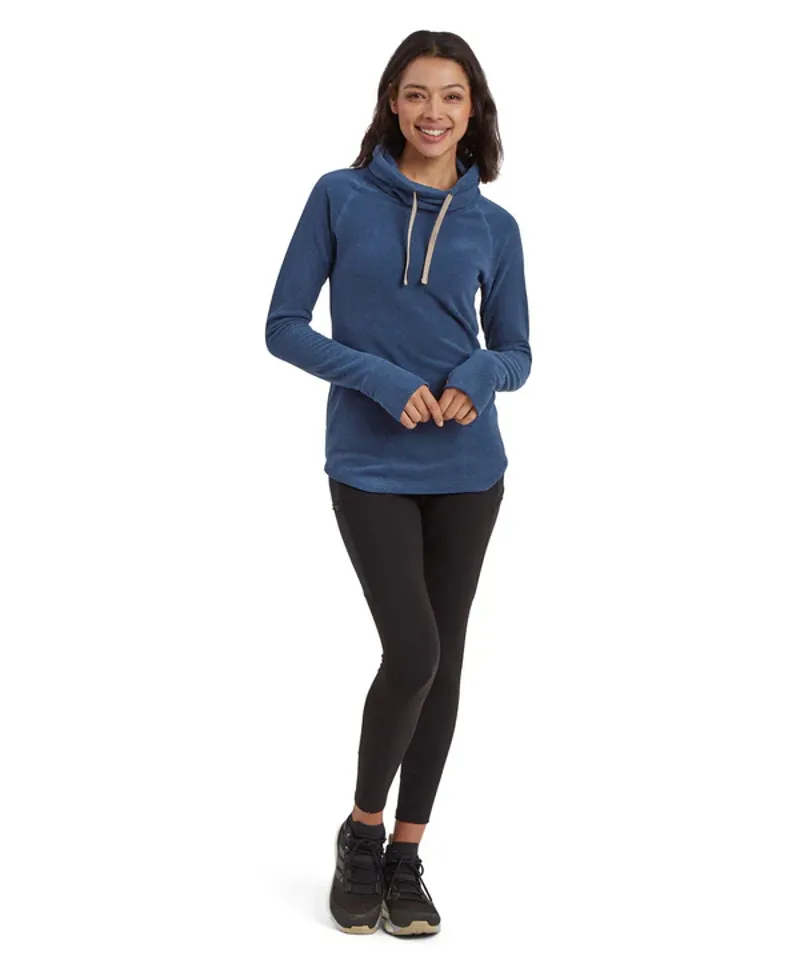 Sherpa Women's Rolpa Eco Fleece Pullover Rathee Blue-3