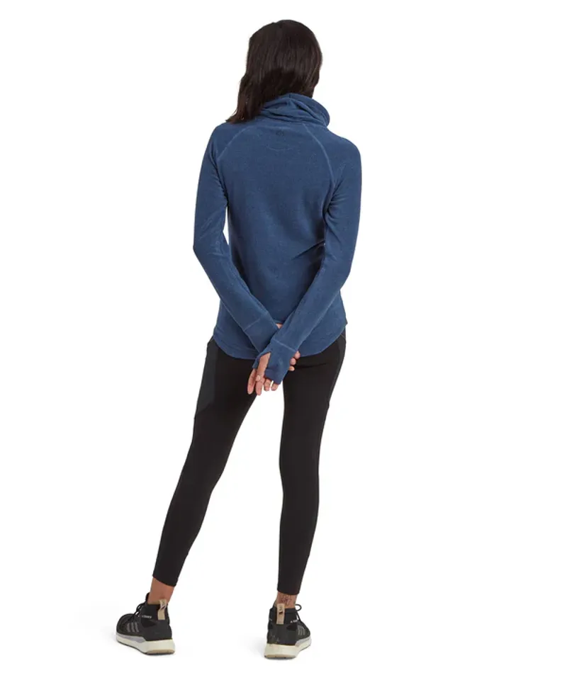 Sherpa Women's Rolpa Eco Fleece Pullover Rathee Blue-5