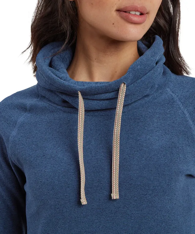Sherpa Women's Rolpa Eco Fleece Pullover Rathee Blue-6
