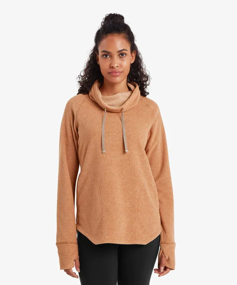 Sherpa Women's Rolpa Pullover - Mocha-1