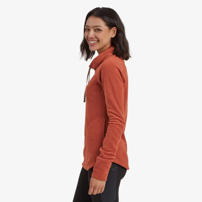 Sherpa Women's Rolpa Eco Fleece Pullover - Rust -3
