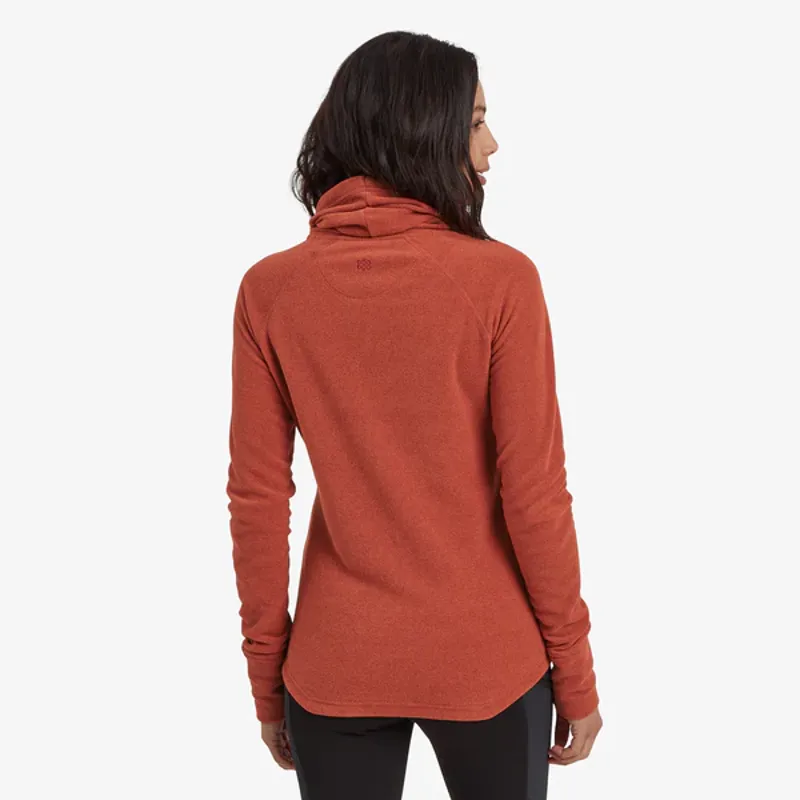 Sherpa Women's Rolpa Eco Fleece Pullover - Rust -4