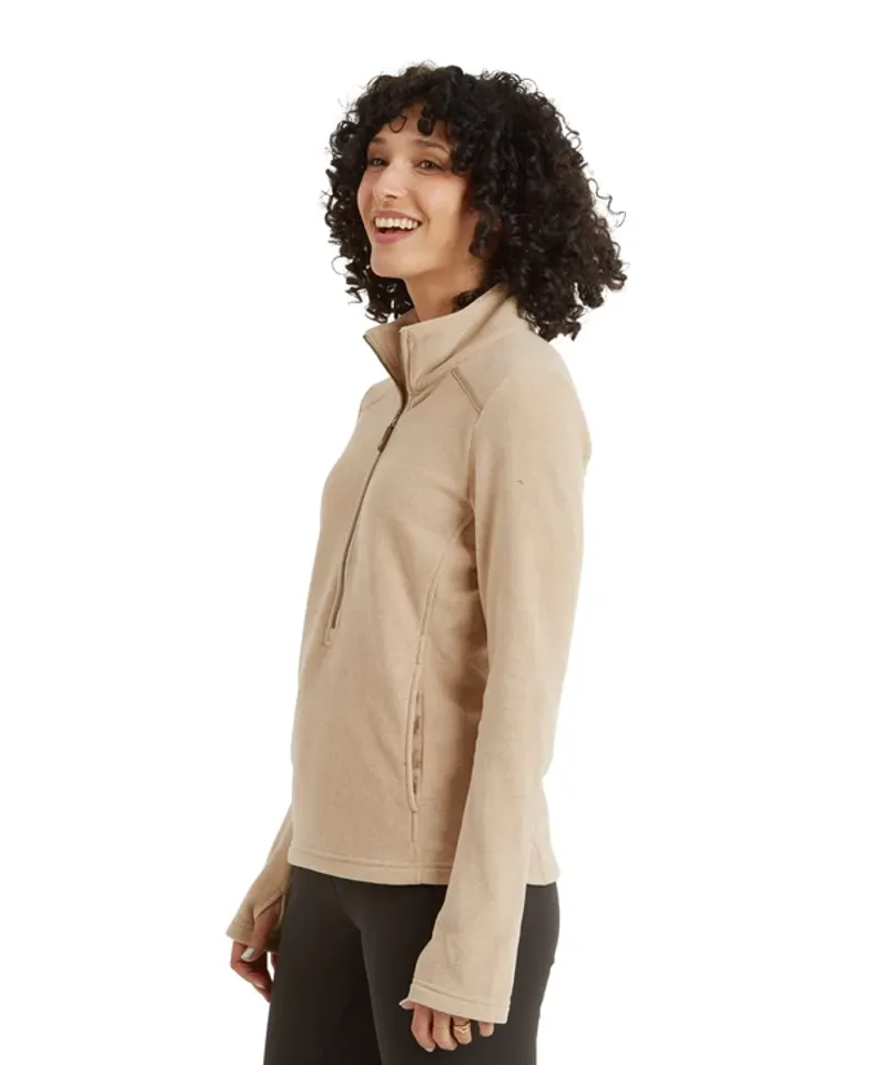 Sherpa Women's Rolpa Eco 1/2-Zip Pullover - Bardiya Sand-2