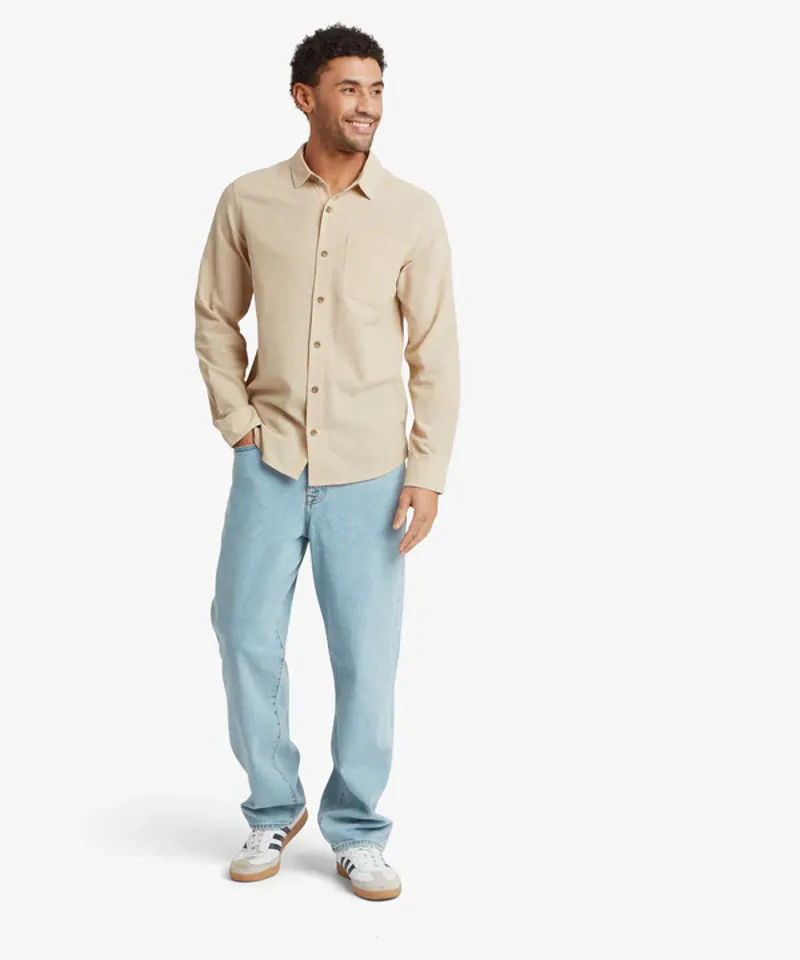 Sherpa Men's Daha Shirt - Bardiya Sand-2
