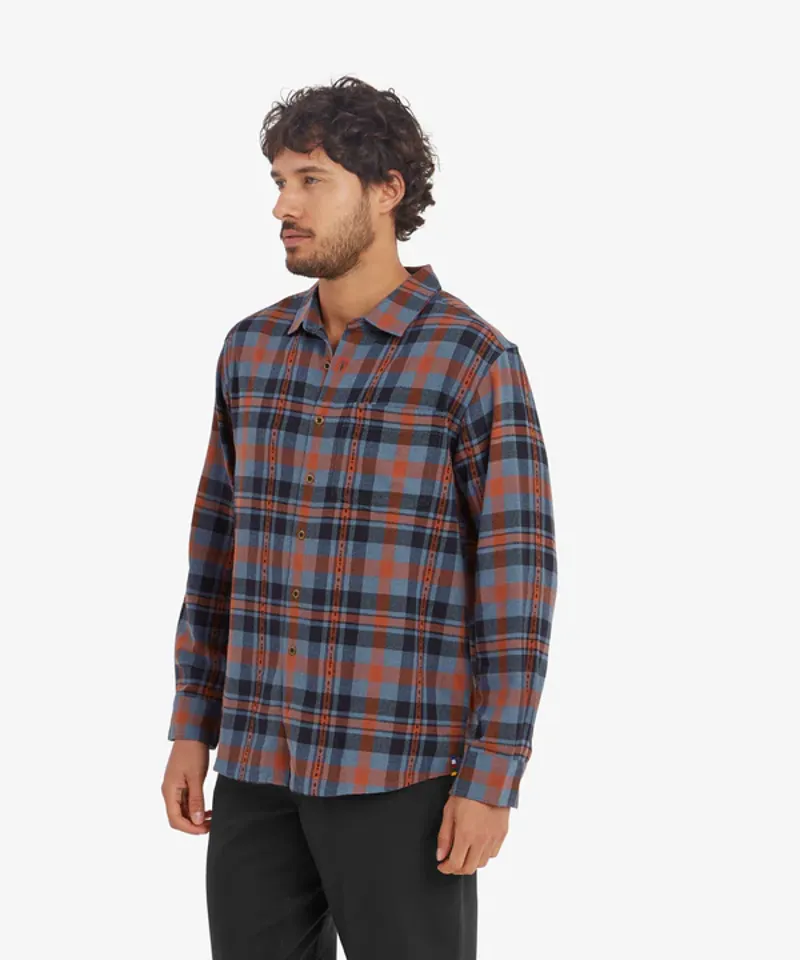 Sherpa M's Dharan L/S Shirt - Stormy-2