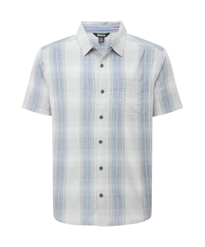 Sherpa Men's Ispat Short Sleeve Shirt - Pearl Blue