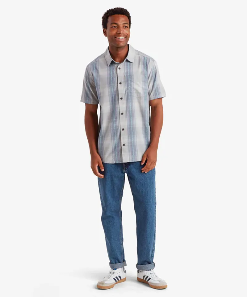 Sherpa Men's Ispat Short Sleeve Shirt - Pearl Blue-2
