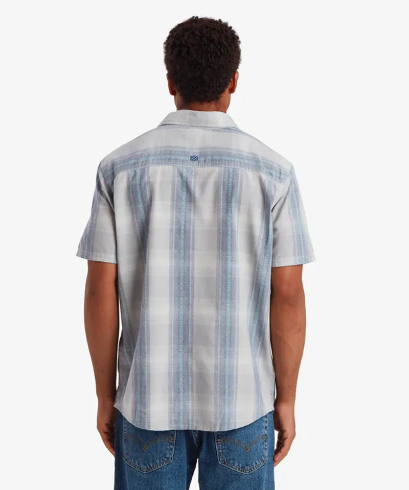 Sherpa Men's Ispat Short Sleeve Shirt - Pearl Blue-4
