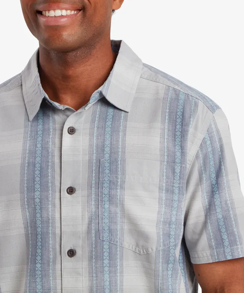 Sherpa Men's Ispat Short Sleeve Shirt - Pearl Blue-5