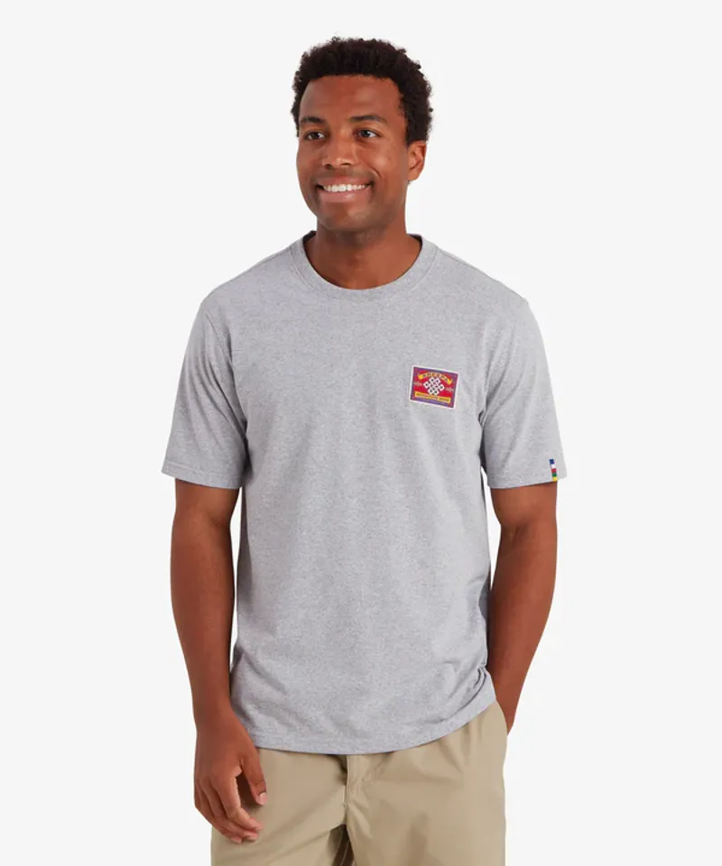 Sherpa Men's Jutnu Patch Tee - Monsoon-1