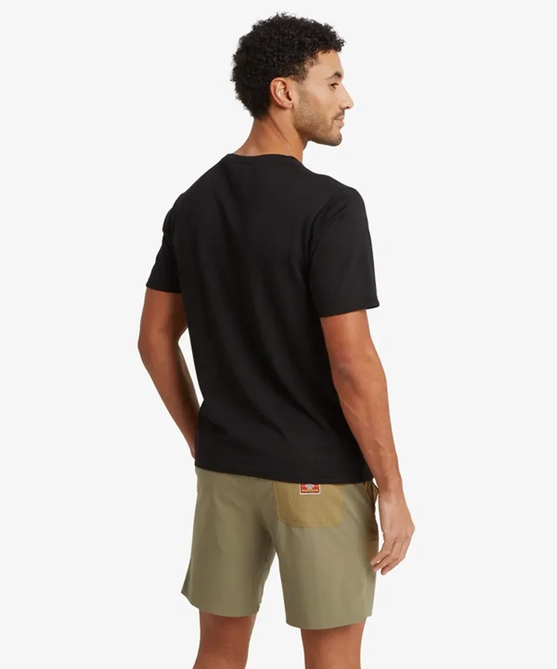 Sherpa Men's Nanda Merino Ss Tee - Black-2