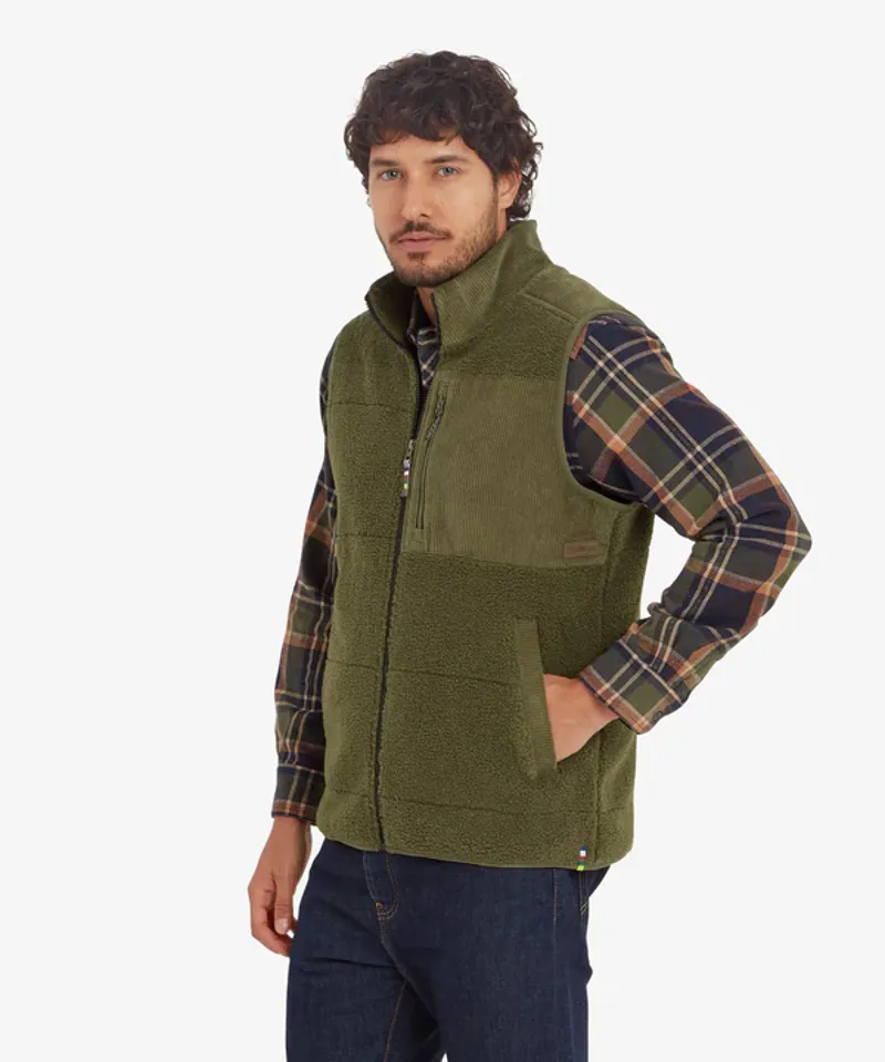 Sherpa M's Rangeli Vest - Evergreen-2