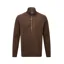 Sherpa Men's Rolpa Eco 1/2 Zip Fleece Cappuccino