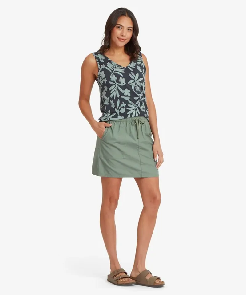 Sherpa Women's Ghoral Skort - Dark Thyme-1