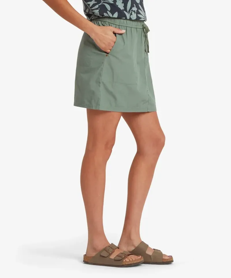Sherpa Women's Ghoral Skort - Dark Thyme-2