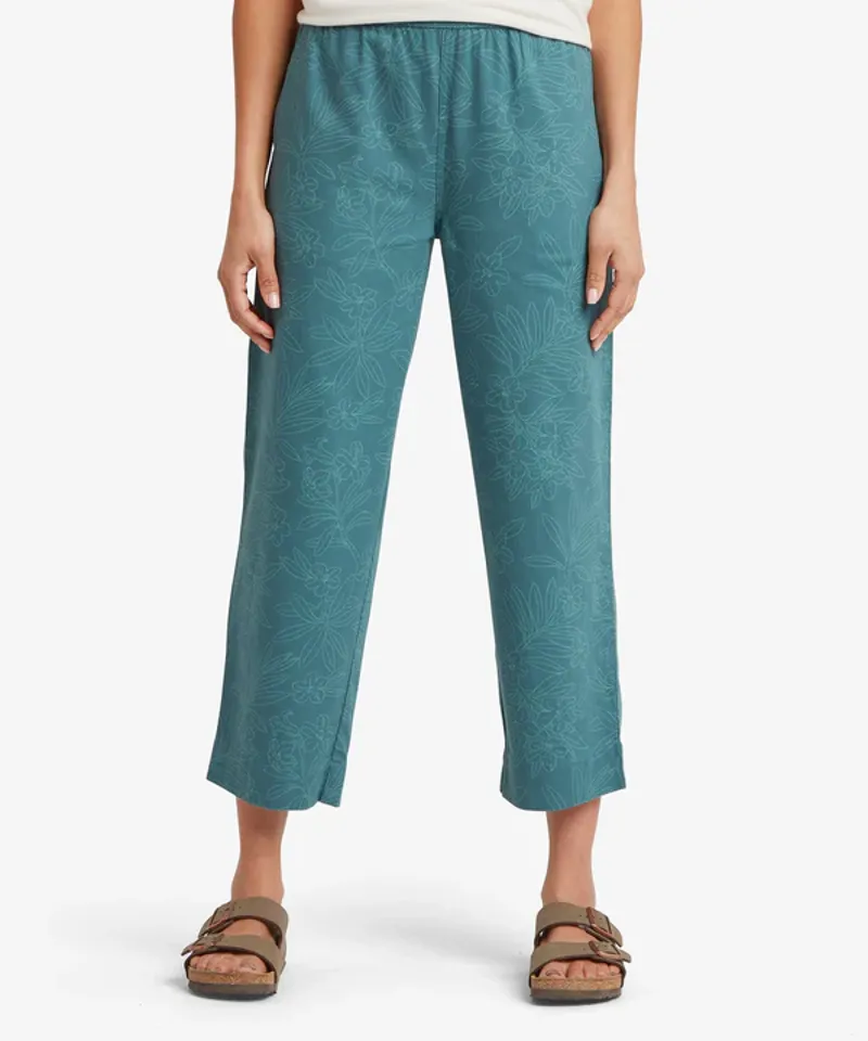 Sherpa Women's Palmo Ankle Pull On Pant - Hydra Floral-1