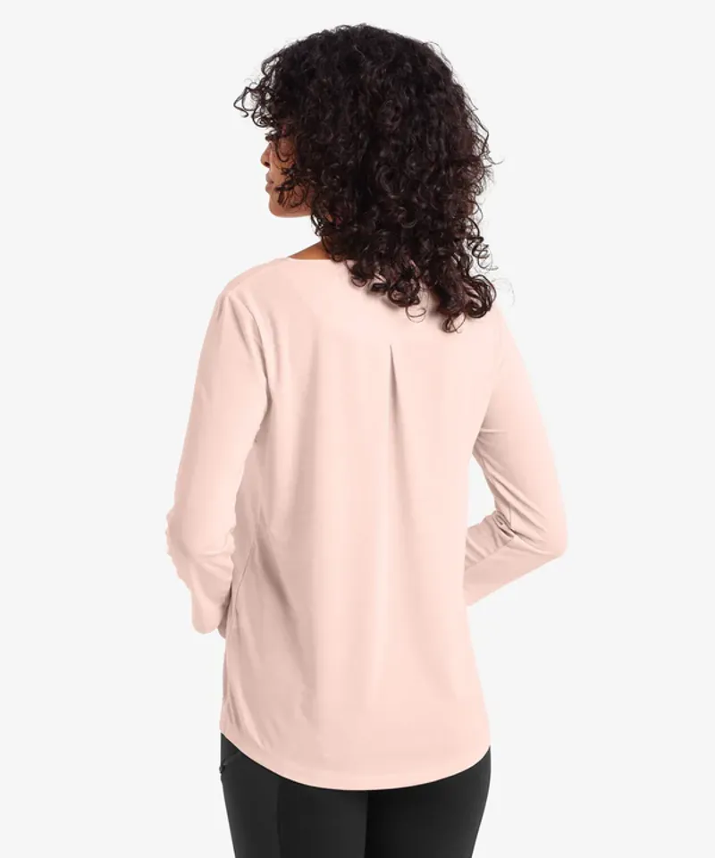 Sherpa Women's Asha 3/4 Sleeve Top Light - Rose Gold-3