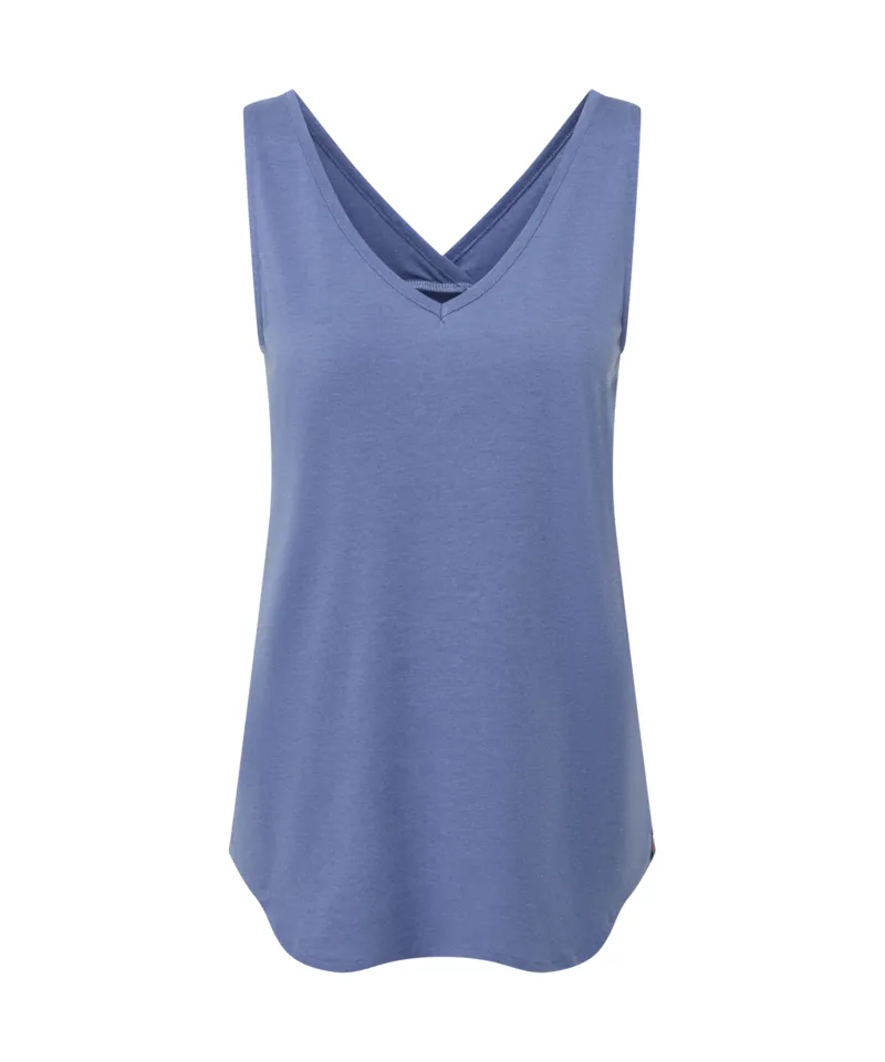 Sherpa Women's Bali V-Neck Tank - Seaport Blue