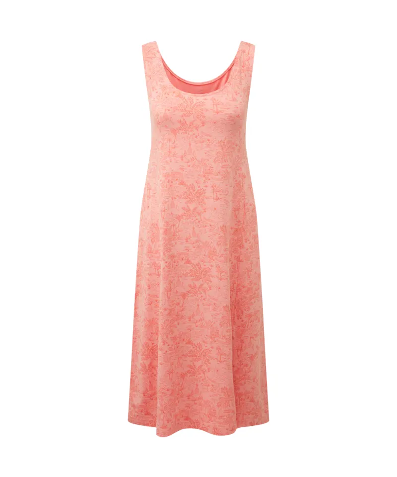 Sherpa Women's Neha Long Tank Dress - Rose Gold Toile