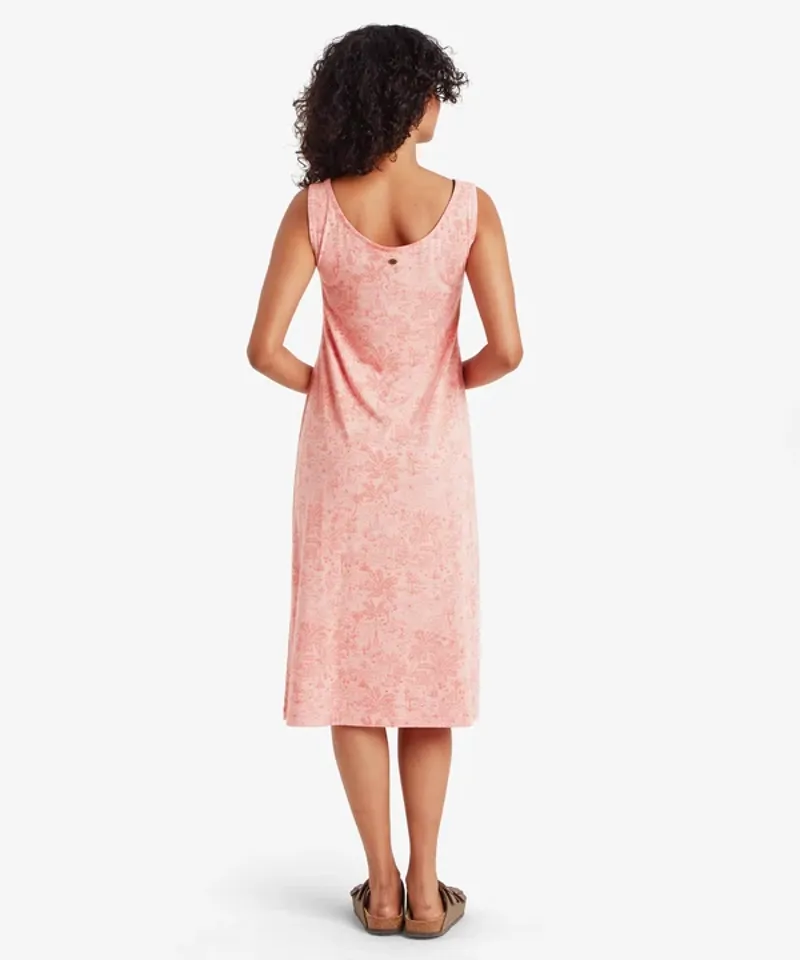 Sherpa Women's Neha Long Tank Dress - Rose Gold Toile-2
