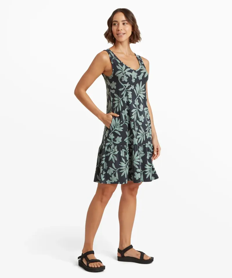 Sherpa Women's Neha Ruffle Dress - Black Gurans-3