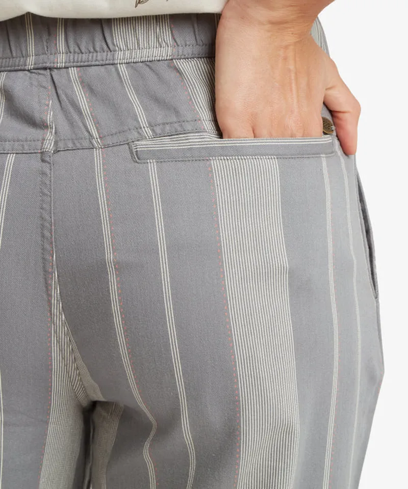 Sherpa Women's Palmo Ankle Pull On Pant - Stormy Stripe-4