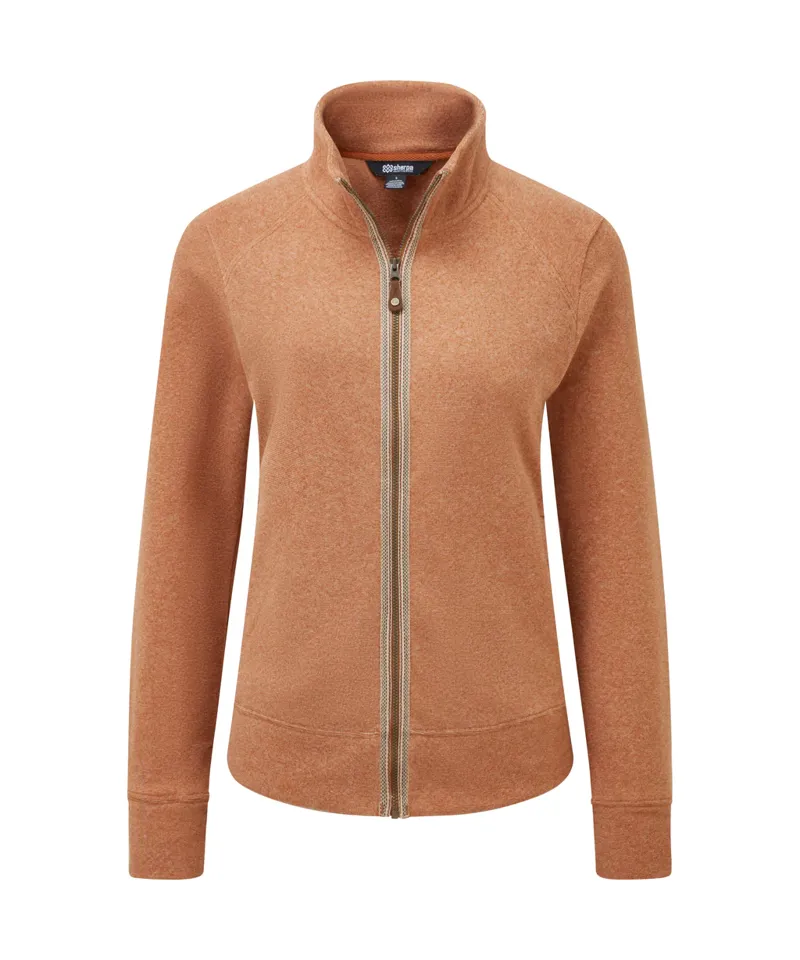 Sherpa Women's Rolpa Eco Fleece Jacket Mocha
