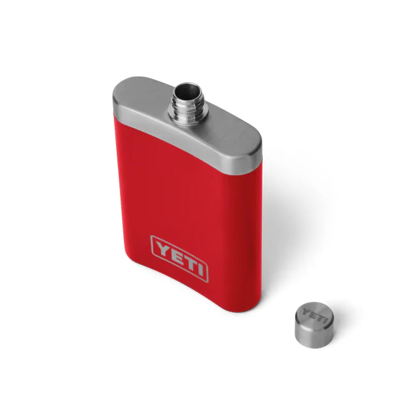 Yeti Rambler Hip Flask - Rescue Red-3