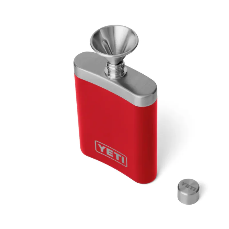 Yeti Rambler Hip Flask - Rescue Red-4