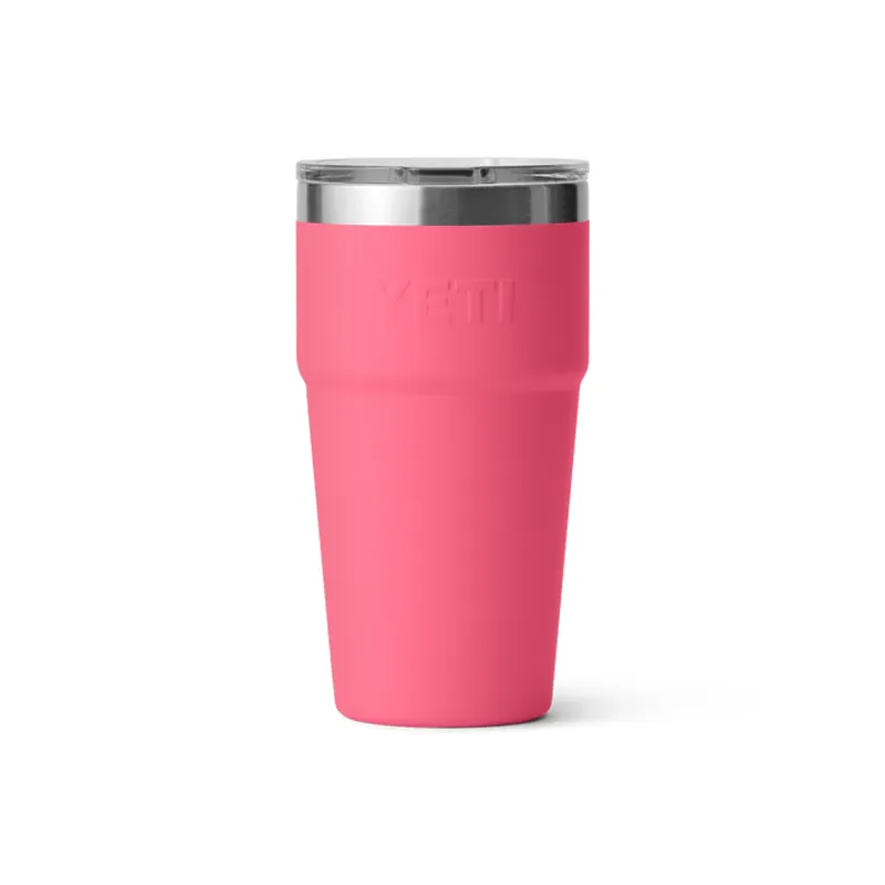 Yeti Rambler 20 Oz - 591ml Stackable Cup Mag Slider Tropical Pink-1