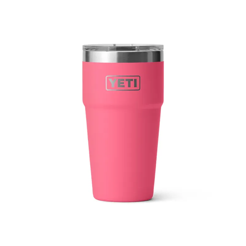 Yeti Rambler 20 Oz - 591ml Stackable Cup Mag Slider Tropical Pink