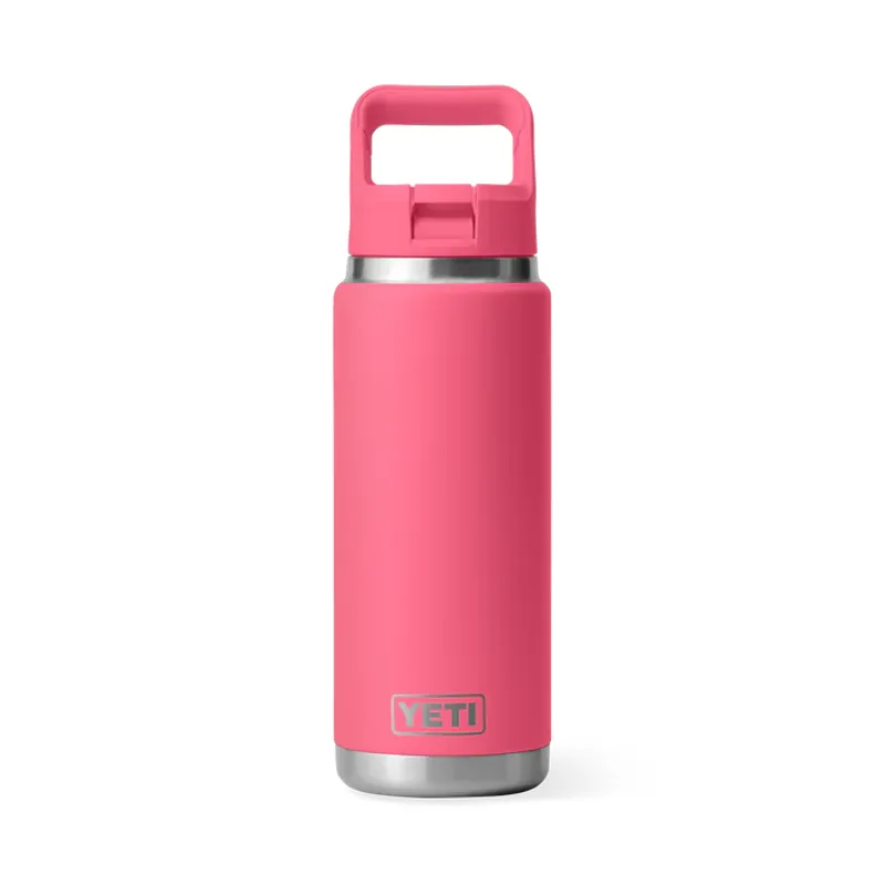Yeti Rambler 26 Oz - 769ml Straw Bottle Tropical Pink