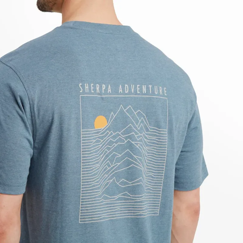 Sherpa Men's Terrain Tee Haze-6