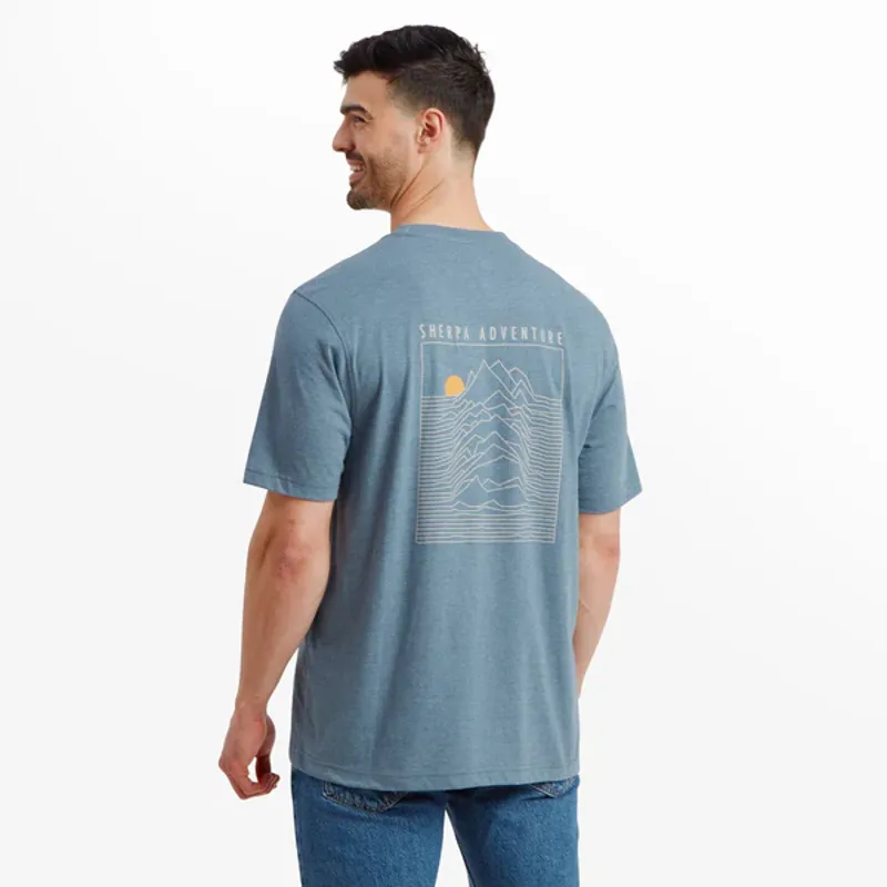 Sherpa Men's Terrain Tee Haze-4