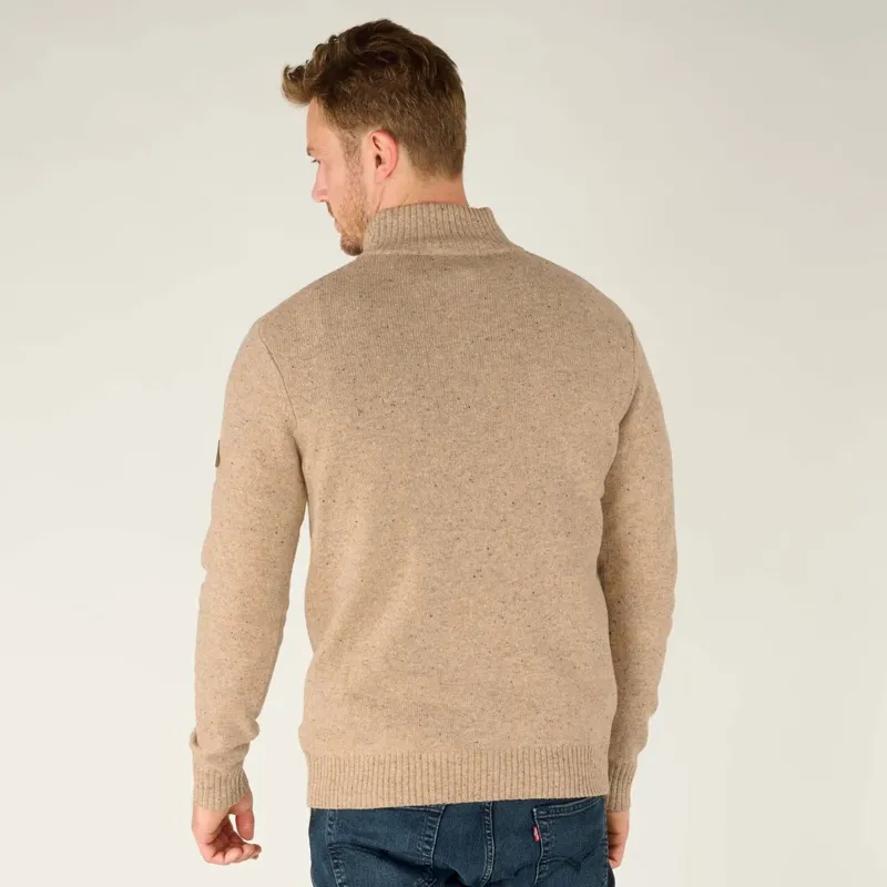 Sherpa Men's Kangtega 1/4 Zip Sweater Chai Tea-1