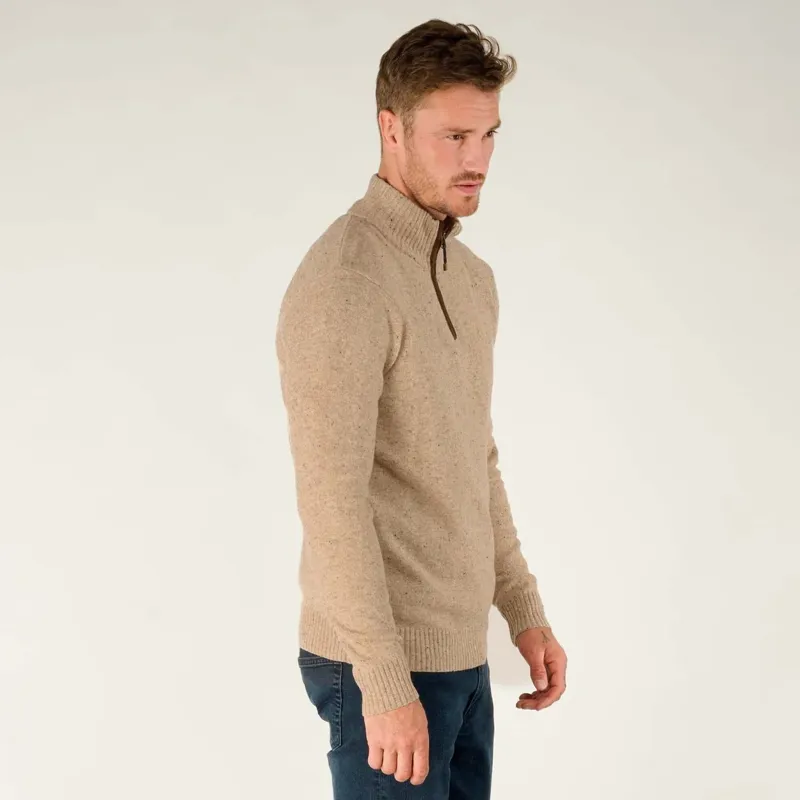 Sherpa Men's Kangtega 1/4 Zip Sweater Chai Tea-5