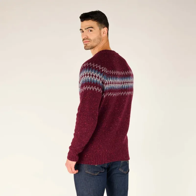 Sherpa Men's Dumji Sweater Beet Red-1