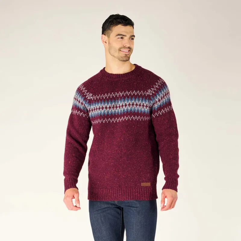 Sherpa Men's Dumji Sweater Beet Red-4