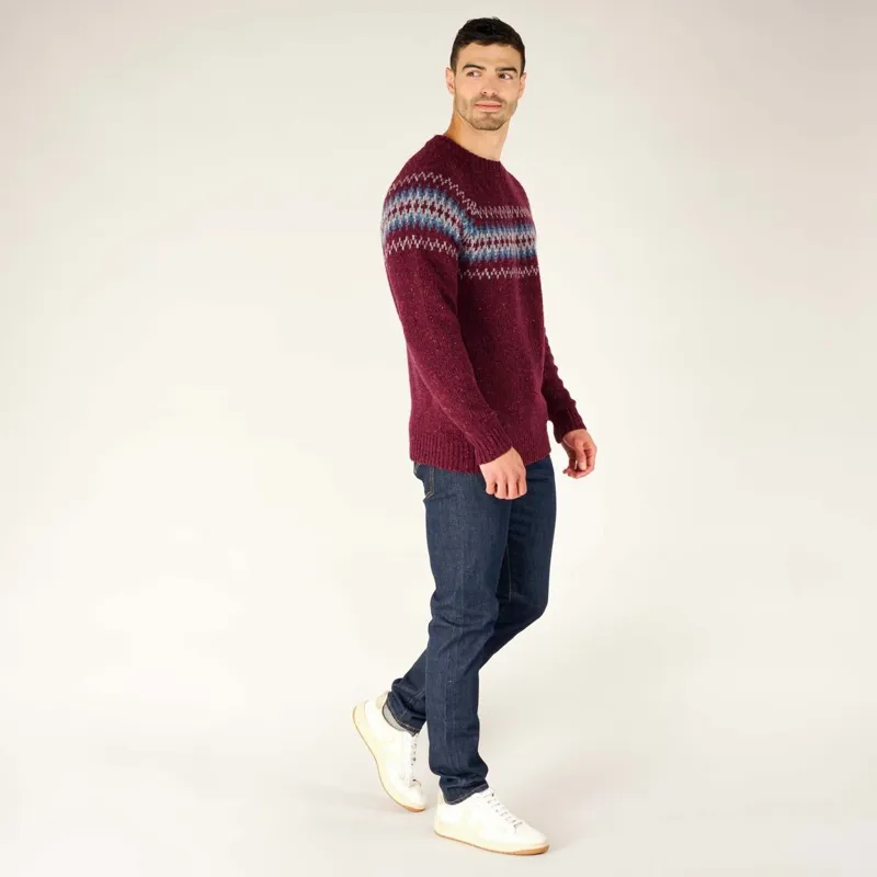 Sherpa Men's Dumji Sweater Beet Red-3