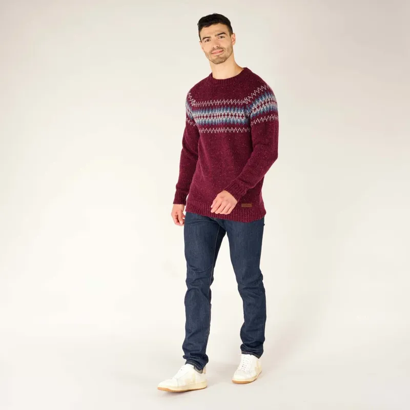 Sherpa Men's Dumji Sweater Beet Red-2