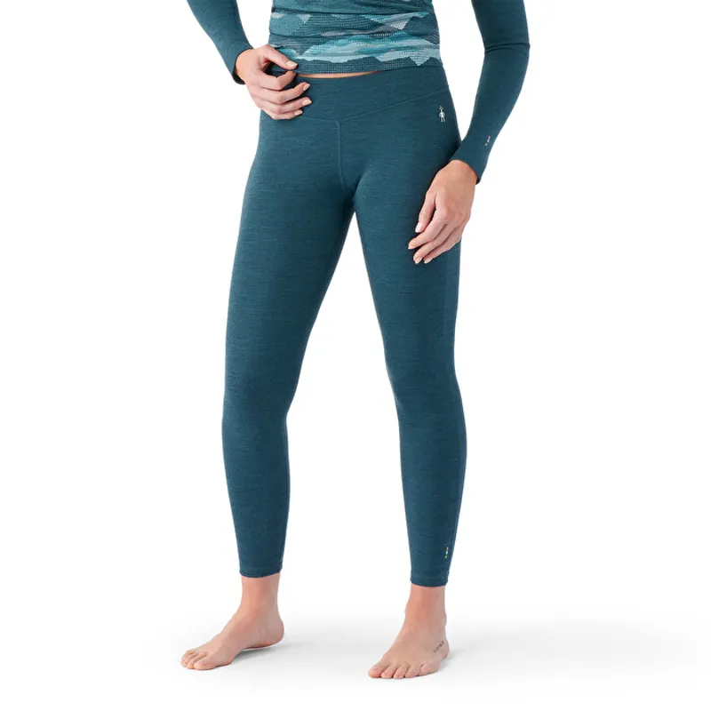 Smartwool Women's Merino Classic Thermal  Bottoms Twilight Blue Heather
