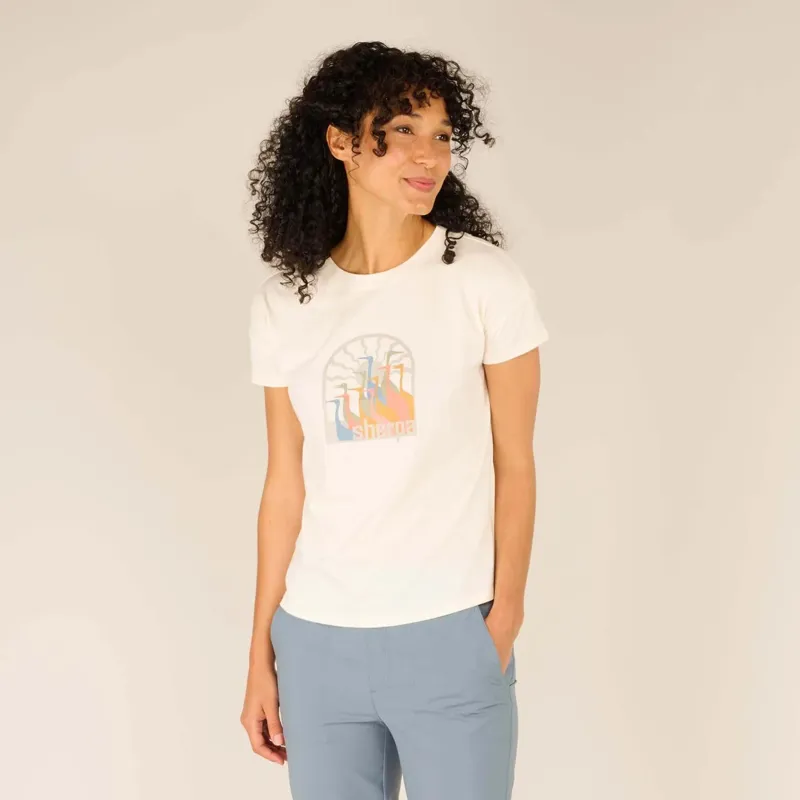 Sherpa Women's Varuna SS Crew Peetho Crane-3