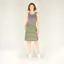 Sherpa Women's Padma Pull On Skirt Evergreen Tribal Geo