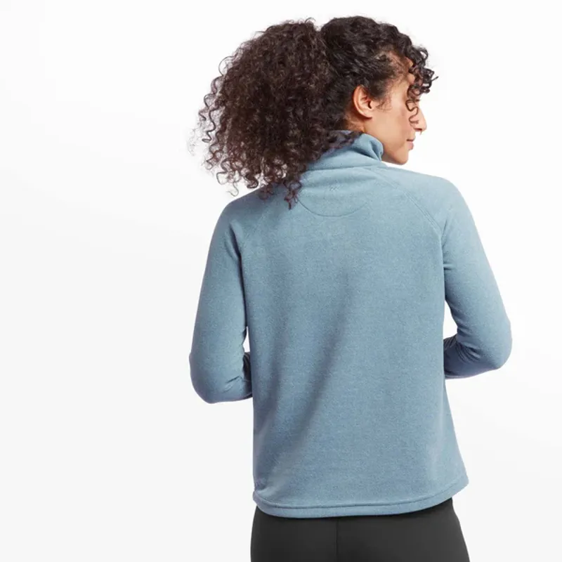 Sherpa Women's Rolpa Eco 1/2-Zip Light Haze-3