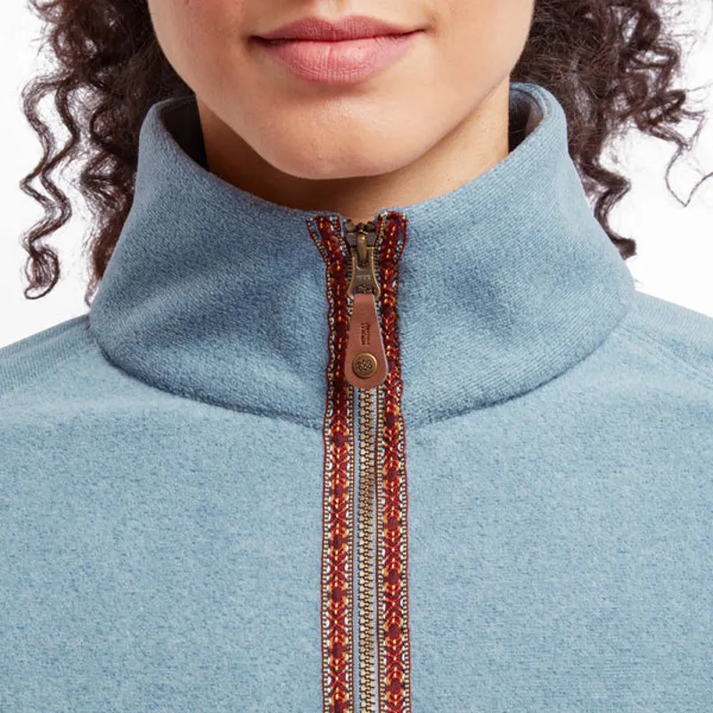 Sherpa Women's Rolpa Eco 1/2-Zip Light Haze-4